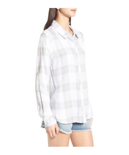 Rails（レイルズ）の「Women's Rails Hunter Plaid Shirt（シャツ/ブラウス・レディース・Red/White・Small/Medium/X-Small）」の5枚目の写真