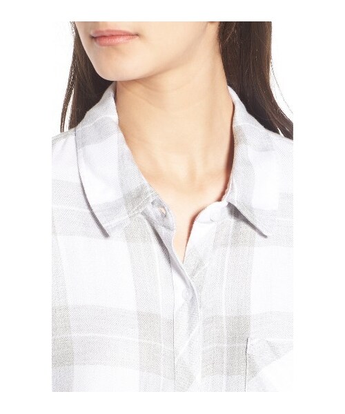 Rails（レイルズ）の「Women's Rails Hunter Plaid Shirt（シャツ/ブラウス・レディース・Red/White・Small/Medium/X-Small）」の4枚目の写真