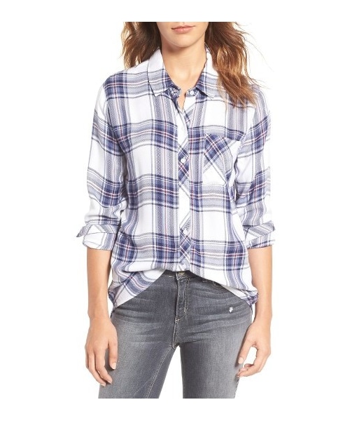Rails（レイルズ）の「Women's Rails Hunter Plaid Shirt（シャツ/ブラウス・レディース・Red/White・Small/Medium/X-Small）」の2枚目の写真