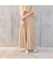 kaene | 二重織りウエストゴムパンツ(その他パンツ)