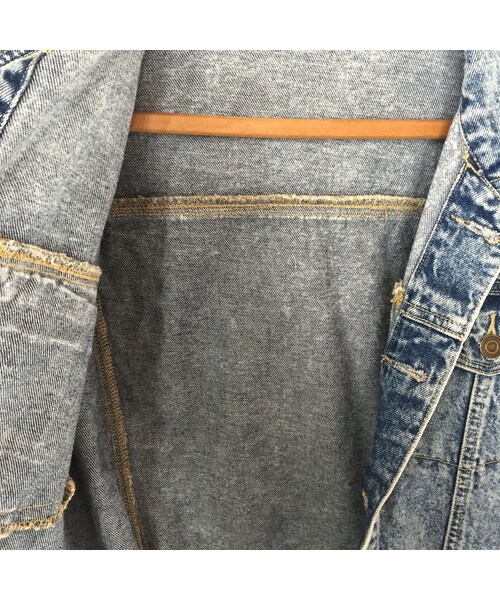 キュウリガン(キュウリガン)の「【人気】90s ケミカルデニムジャケット(その他アウター・レディース・その他)」の6枚目の写真