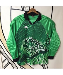 キュウリガン | 【ド派手】kappa 3Dデザイン グリーン キーパーユニフォーム(Tシャツ/カットソー)