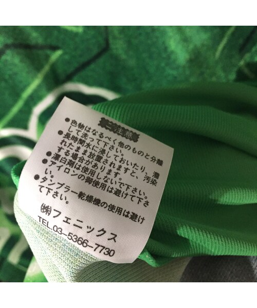 キュウリガン（キュウリガン）の「【ド派手】kappa 3Dデザイン グリーン キーパーユニフォーム（Tシャツ/カットソー・メンズ・その他）」の5枚目の写真