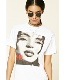 FOREVER UNIQUE 売れ筋商品|||フォーエバーユニーク Tシャツ トップス レディース Tops White Disney】ベイビーTシャツ | 【FOREVER 21 JAPAN】(フォーエバー