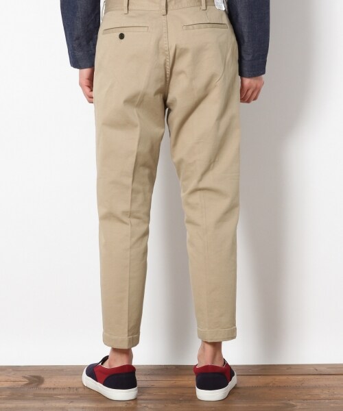 RAGEBLUE（レイジブルー）の「ストレッチチノアンクルパンツ（パンツ・ホワイト/ブラック/ベージュ/ブラウン/ネイビー）」の7枚目の写真