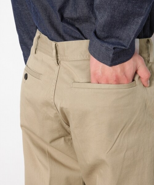 RAGEBLUE（レイジブルー）の「ストレッチチノアンクルパンツ（パンツ・ホワイト/ブラック/ベージュ/ブラウン/ネイビー）」の11枚目の写真