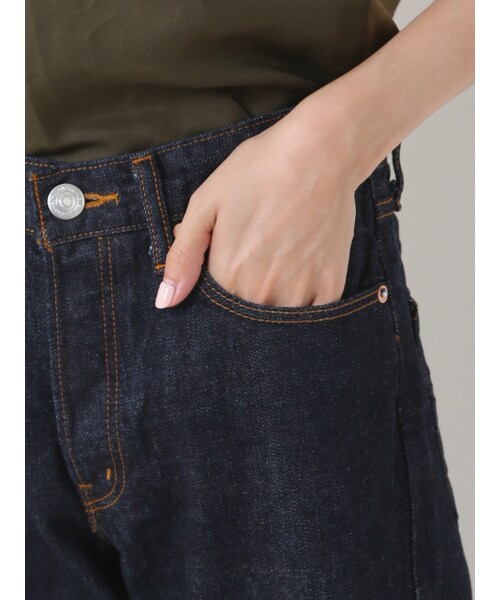 36Quatre-Neuf（カトルナフ）の「ICON　DENIM（デニムパンツ・レディース・navy・25/26/27/28）」の7枚目の写真