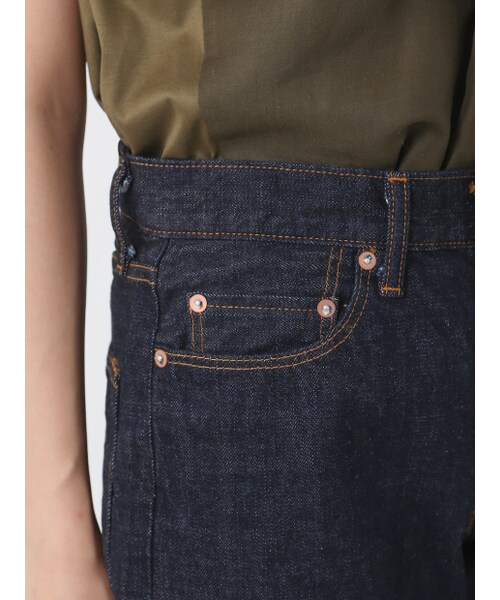 36Quatre-Neuf（カトルナフ）の「ICON　DENIM（デニムパンツ・レディース・navy・25/26/27/28）」の8枚目の写真