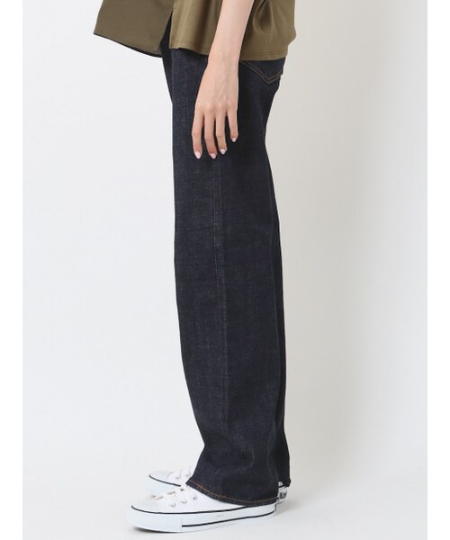 36Quatre-Neuf（カトルナフ）の「ICON　DENIM（デニムパンツ・レディース・navy・25/26/27/28）」の3枚目の写真