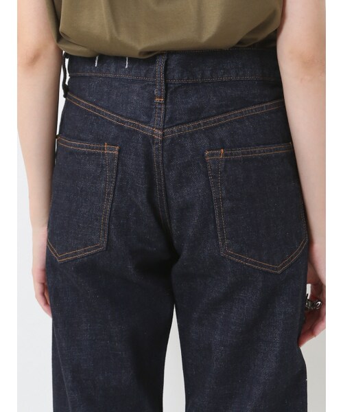36Quatre-Neuf（カトルナフ）の「ICON　DENIM（デニムパンツ・レディース・navy・25/26/27/28）」の6枚目の写真