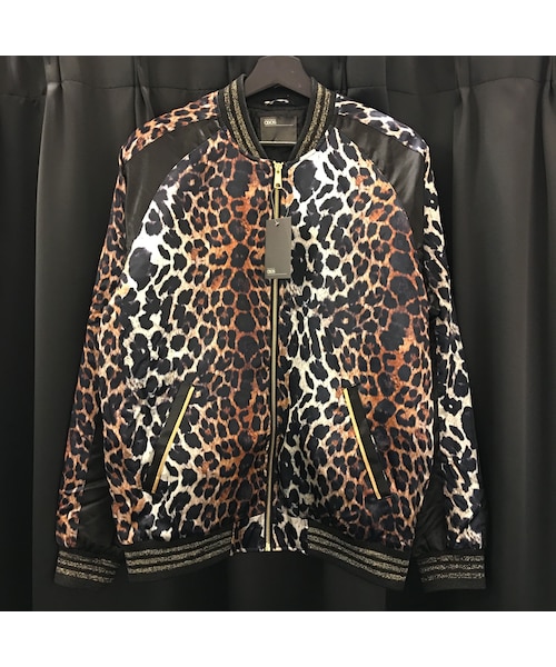 asos（エイソス）の「asos : ヒョウ柄スカジャン（ブルゾン）」 - WEAR
