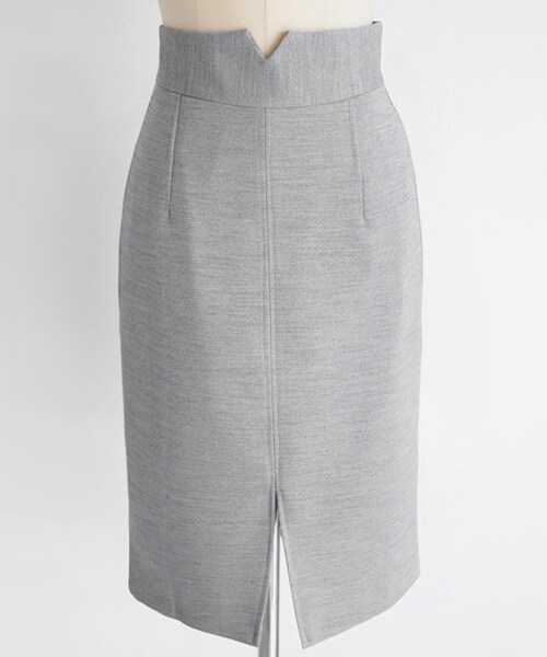 DHOLIC（ディーホリック）の「ウエストVカットスリットペンシルスカート（スカート・レディース・S/M）」の2枚目の写真