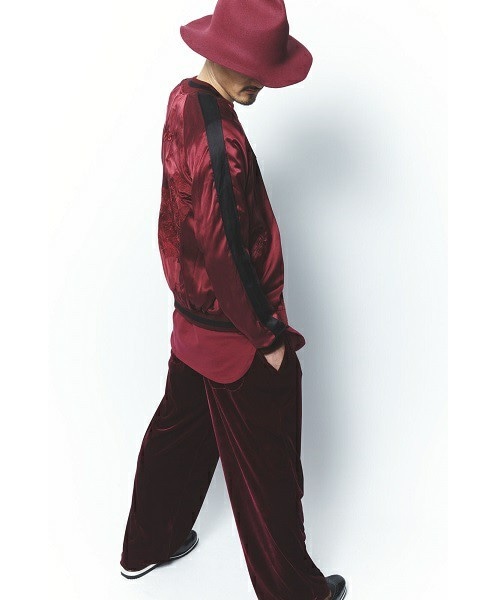 603（ロクマルサン）の「603 シルクスカジャン（ブルゾン・メンズ・ホワイト/ブラック/ブルー/ワイン・MEDIUM/LARGE）」の21枚目の写真