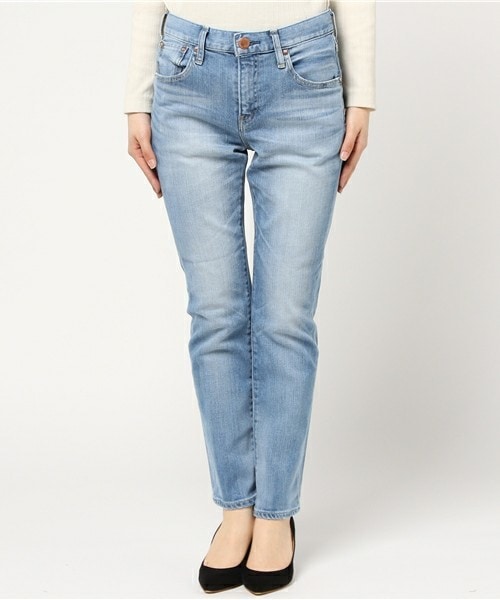 RED CARD TOKYO（レッドカード）の「RED CARD Libertyxx（デニムパンツ・レディース・インディゴブルー/サックスブルー・22/23/24）」の3枚目の写真