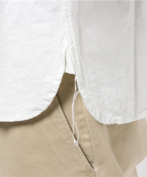 HOUSTON（ヒューストン）の「 【HOUSTON】 シャンブレーワークシャツ（シャツ/ブラウス・メンズ・ホワイト/インディゴブルー/その他/その他1・MEDIUM/LARGE/X-LARGE）」の8枚目の写真