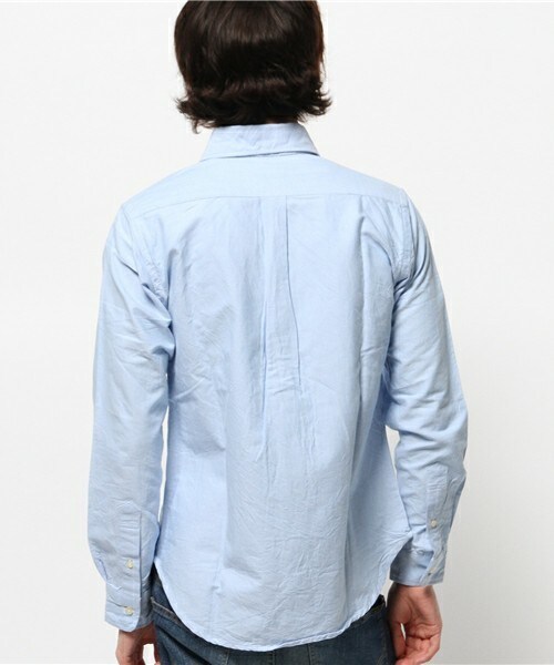 JOEY FACTORY（ジョーイファクトリー）の「【JOEYFACTORY】 OXFORD　B/D　SHIRTS（シャツ/ブラウス・メンズ・ホワイト/ブラック/グリーン/サックスブルー/ブルー系その他/イエロー/ピンク・MEDIUM/LARGE/X-LARGE）」の10枚目の写真