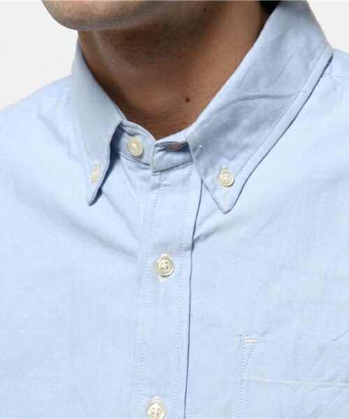 JOEY FACTORY（ジョーイファクトリー）の「【JOEYFACTORY】 OXFORD　B/D　SHIRTS（シャツ/ブラウス・メンズ・ホワイト/ブラック/グリーン/サックスブルー/ブルー系その他/イエロー/ピンク・MEDIUM/LARGE/X-LARGE）」の11枚目の写真