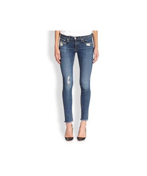 rag & bone(ラグアンドボーン)の「rag & bone/JEAN The Distressed Skinny Jeans/ La Paz(デニムパンツ・レディース・La Paz・26 (2-4)/24 (0)/31 (10)/27 (4)/29 (6-8)/32 (10-12)/28 (4-6)/25 (2)/30 (8-10))」の1枚目の写真