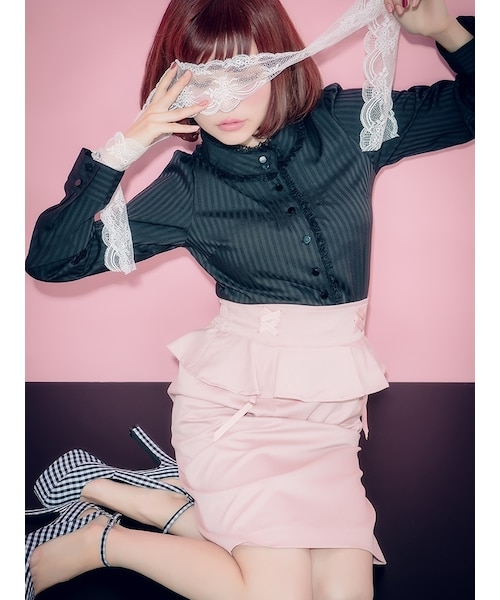 EATME（イートミー）の「ペプラムコルセットスカート（）」 - WEAR