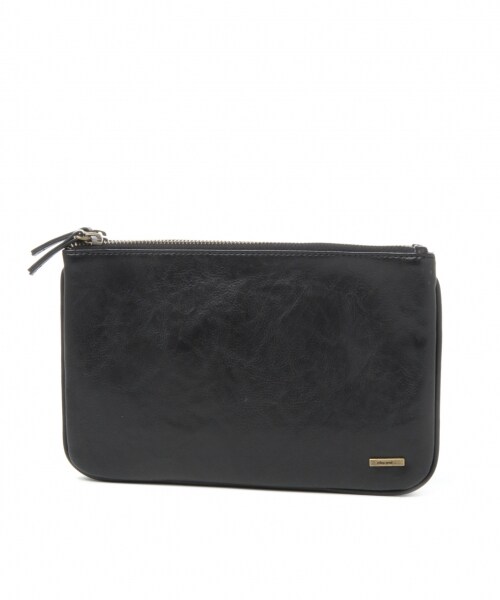 niko and...（ニコアンド）の「オリジナル 二口お財布ショルダー（バッグ・シルバー/ブラック/イエロー）」の4枚目の写真