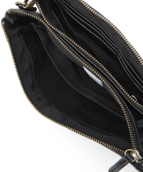 niko and...（ニコアンド）の「オリジナル 二口お財布ショルダー（バッグ・シルバー/ブラック/イエロー）」の15枚目の写真