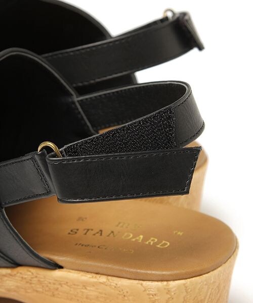 studio CLIP（スタディオクリップ）の「ストラップサボサンダル（シューズ・ブラック/アイボリー/ダークブラウン）」の14枚目の写真