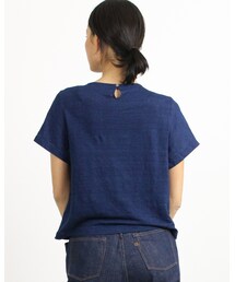 45R（フォーティファイブアール）の「インディゴタックレース×天竺T