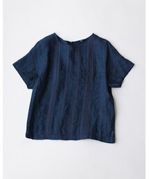 45R（フォーティファイブアール）の「インディゴタックレース×天竺T