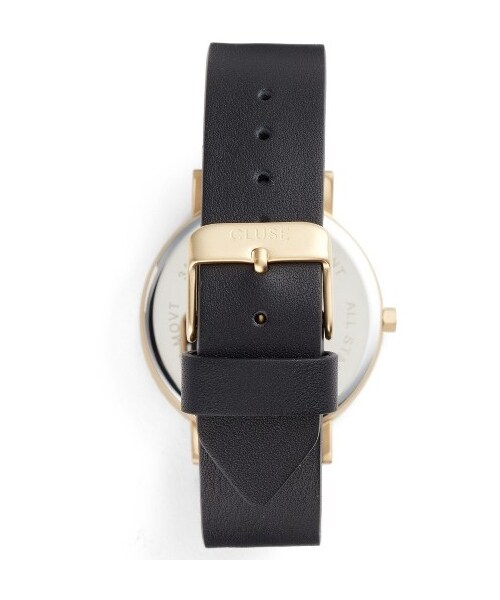 CLUSE（クルース）の「Women's Cluse 'La Roche' Leather Strap Marble Watch, 38Mm（アナログ腕時計・レディース・Black・One Size）」の2枚目の写真