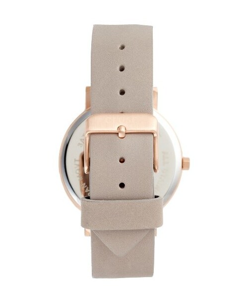 CLUSE（クルース）の「Women's Cluse 'La Roche' Leather Strap Marble Watch, 38Mm（アナログ腕時計・レディース・Black・One Size）」の5枚目の写真