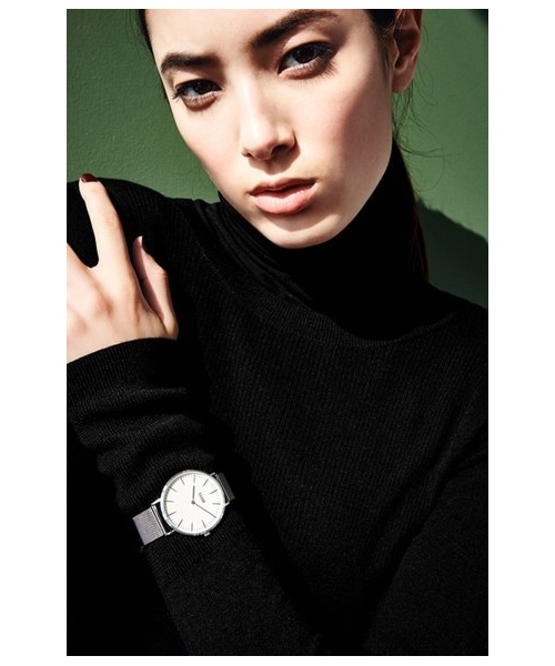CLUSE（クルース）の「Women's Cluse 'La Boheme' Mesh Strap Watch, 38Mm（アナログ腕時計・レディース・Black・One Size）」の2枚目の写真