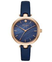kate spade new york | Women's Kate Spade New York 'Holland' Round Leather Strap Watch, 34Mm(アナログ腕時計)