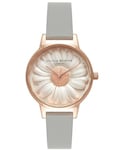 Olivia Burton | Women's Olivia Burton Flower Show Leather Strap Watch, 30Mm(Analog watches)