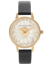 OLIVIA BURTON | Women's Olivia Burton Flower Show Leather Strap Watch, 30Mm(アナログ腕時計)