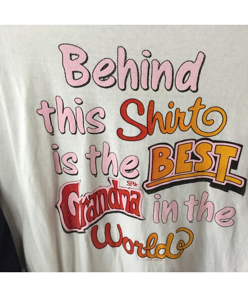 キュウリガン（キュウリガン）の「【BIG】70s ポップデザイン ラグランTシャツ（Tシャツ/カットソー・メンズ・その他）」の6枚目の写真