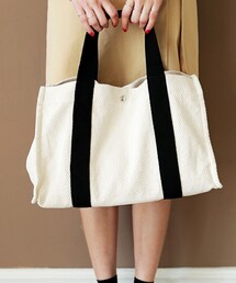 DHOLIC | カラーブロックハンドルトートバッグ(トートバッグ)