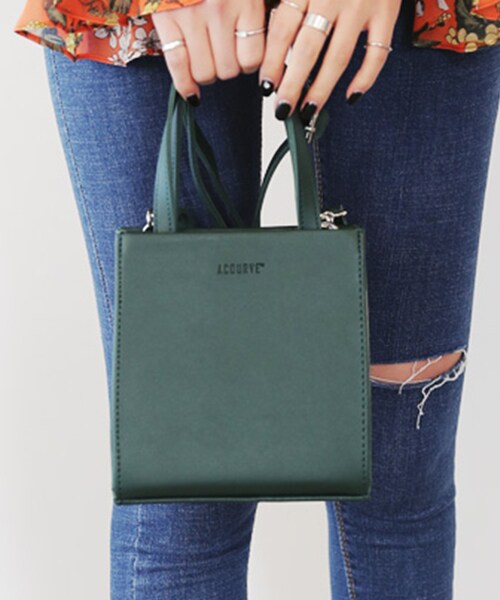 DHOLIC（ディーホリック）の「8COLORSスクエアハンドバッグ（ハンドバッグ・レディース・ONE）」の5枚目の写真