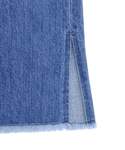 MAJESTIC LEGON(マジェスティックレゴン)の「【amelier】スリットフレアデニムパンツ(パンツ・レディース・ブルー/サックス・S/M)」の16枚目の写真