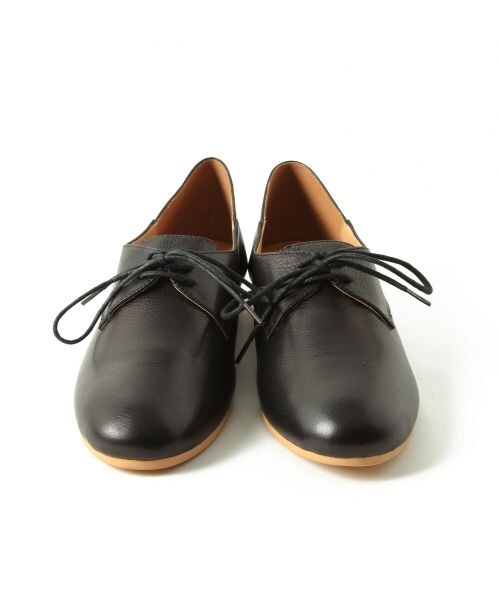 studio CLIP(スタディオクリップ)の「レザーレースアップシューズ(シューズ・ホワイト/ブラック)」の4枚目の写真