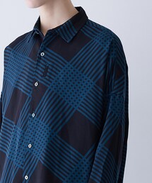 シャリーフ　シャツ　shareef BIAS CHECK L/S SHIRTS SHAREEF（シャリーフ）の「BIAS CHECK L/S SHIRTS（）」 - WEAR