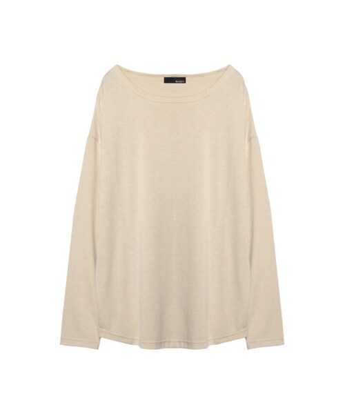 Re:EDIT（リエディ）の「【先行予約受注】[メール便送料無料]オーバーサイズベーシックカットソー[リエディオリジナル][2017春夏新作][2017SS展示会]（トップス・レディース・ブラック/ホワイト/サンドベージュ/ペールピンク/オリーブカーキ/ホワイト×ブラック/ブラック×ホワイト・M/L）」の15枚目の写真