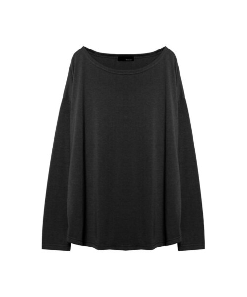 Re:EDIT（リエディ）の「【先行予約受注】[メール便送料無料]オーバーサイズベーシックカットソー[リエディオリジナル][2017春夏新作][2017SS展示会]（トップス・レディース・ブラック/ホワイト/サンドベージュ/ペールピンク/オリーブカーキ/ホワイト×ブラック/ブラック×ホワイト・M/L）」の13枚目の写真