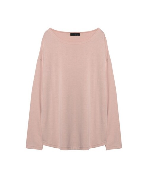 Re:EDIT（リエディ）の「【先行予約受注】[メール便送料無料]オーバーサイズベーシックカットソー[リエディオリジナル][2017春夏新作][2017SS展示会]（トップス・レディース・ブラック/ホワイト/サンドベージュ/ペールピンク/オリーブカーキ/ホワイト×ブラック/ブラック×ホワイト・M/L）」の16枚目の写真