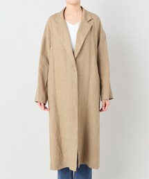 美品 Lisiere L'Appartement リネンコート F ロングコート L'Appartement アパルトモン Lisiere Linen Coat - メルカリ