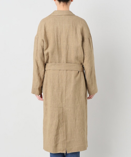 【新品】L'Appartement リネンコート L'Appartement（アパルトモン）の「Lisiere Linen Robe Coat