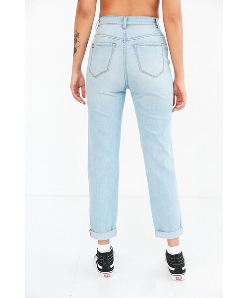 BDG（ビーディージー）の「BDG Mom Jean - Spruce（デニムパンツ・レディース・Blue・24/25/26/27/28/29/30/31/32）」の3枚目の写真