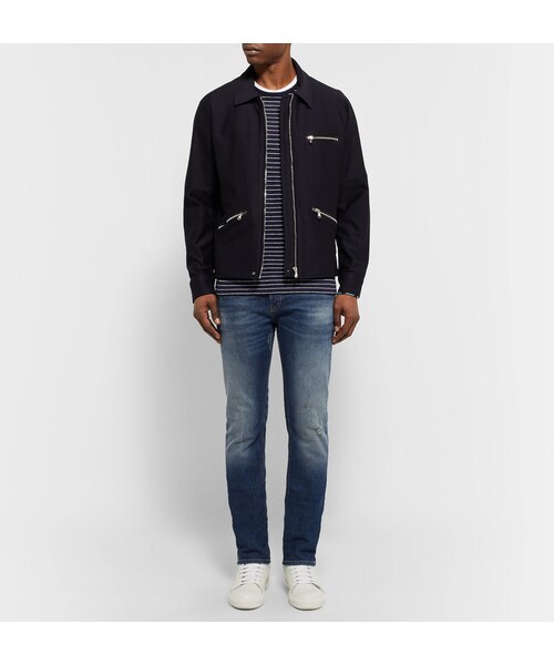 sandro(サンドロ)の「Sandro Pixies Skinny-Fit Denim Jeans(デニムパンツ・メンズ・Blue・28/29/30/32/33/34)」の4枚目の写真