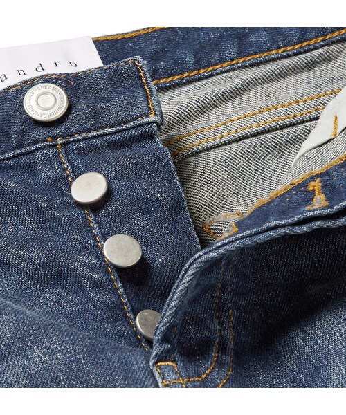 sandro(サンドロ)の「Sandro Pixies Skinny-Fit Denim Jeans(デニムパンツ・メンズ・Blue・28/29/30/32/33/34)」の2枚目の写真