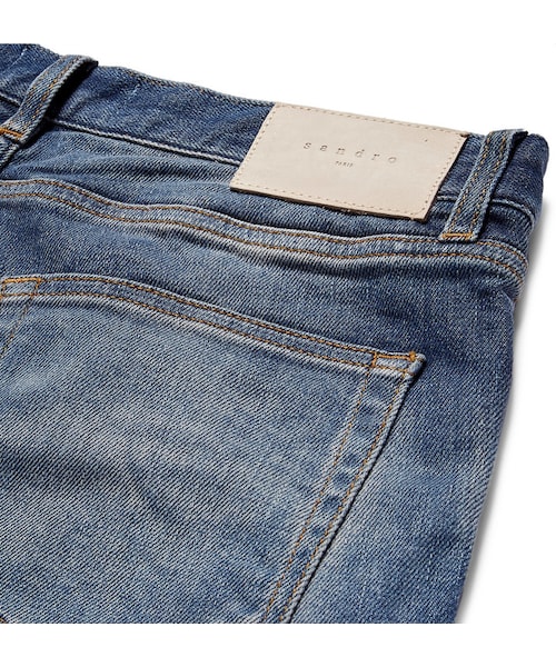 sandro(サンドロ)の「Sandro Pixies Skinny-Fit Denim Jeans(デニムパンツ・メンズ・Blue・28/29/30/32/33/34)」の3枚目の写真
