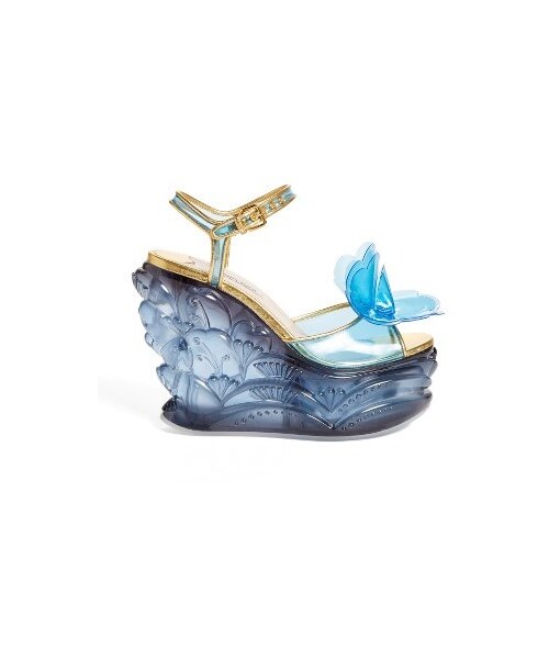 miu miu（ミュウミュウ）の「Women's Miu Miu Wedge Sandal（その他シューズ・レディース・Blue・6.5US / 36.5EU/6US / 36EU/7.5US / 37.5EU/7US / 37EU/8US / 38EU/9.5US / 39.5EU/9US / 39EU）」の2枚目の写真